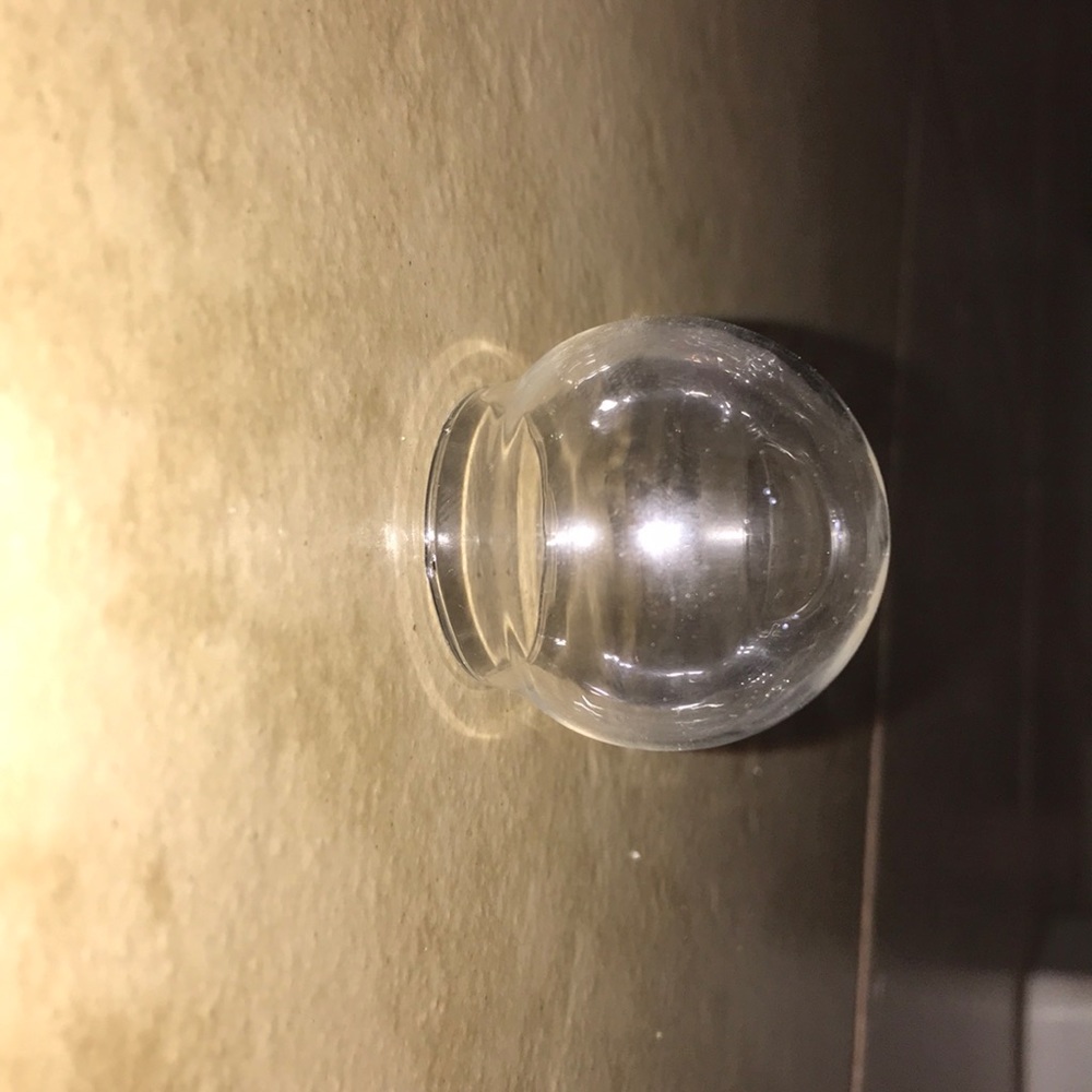 Mini glass fish bowl